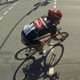 Der spätere Sieger John Degenkolb beim Radrennen rund um den Kurpark in Bad Homburg