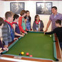 Benoît (Alsace) coache les jeunes.
