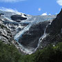 Kjenndalsbreen bei Sonnenschein