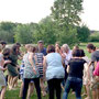  Soirée Via Energetica entre thérapeutes au parc de la Gloriette, à Tours, juin-2017