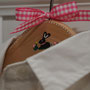 Kleiderbügel handbemalt "Häschen"
