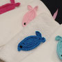 Nuscheli und Waschhandschuh "Fisch"