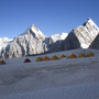 Le camp II de l'Everest