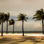 Schöne Stimmung am Strand von Fort Lauderdale