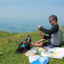 Picknick bei traumhafter Aussicht