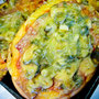 Bäckerei Weißbach › Pizzafladen Schinken - Foto: © Devant Design