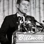 JFK à la convention démocratique nationale (Millennium Biltmore Hotel, Los Angeles, Californie - juillet 1960).