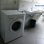 Kernbereich: Es gibt auch eine Waschmaschine im Haus