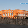 Das römische Amphitheater in Pula