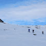 im Aufstieg unterhalb Guwhütte