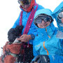 Gipfelglück auf dem Finsteraarhorn trotz misslichem Wetter