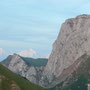 Eiger, Mönch und Jungfrau im Abendrot