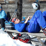 am Ausspannen bei der Guwhütte