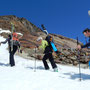 im Aufstieg zur Finsteraarhornhütte