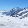 beim Start im Jungfraujocj