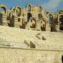 El Djem, römisches Amphitheater, das zweitgrößte nach dem Colosseum in Rom, Weltkulturerbe