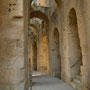 El Djem, römisches Amphitheater, das zweitgrößte nach dem Colosseum in Rom, Weltkulturerbe