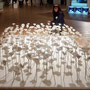 Marta Colombo, Alphabets in blossom, Installation 2011