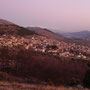 Barisciano. Panorama al tramonto