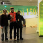 Steve Bate (1st Overall) + Ibrahim Park (guide). Picture: Rovaniemi150