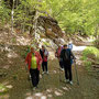 29.04.2026 Rod an der Weil - Ziegelhütte-Aphrodite - P3: Auf dem Taunus-Schinderhannespfad, vorbei an Felswänden, nach Rod an der Weil.