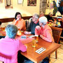 12.02.25 Wörsdorf, Pizzeria "La Strada": Gemütlicher Abschluss unserer Wanderungen.