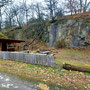 22.01.2025 Waffelfabrik Orlen-Steckenroth - P1: Der Grillplatz von Steckenroth liegt wunderschön in einem Steinbruch.