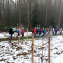 15.01.2025 Rundweg Zugmantel bei Orlen - P1/P2: Ein Hauch von Schneewanderung.