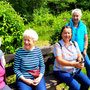 21.05.2025 Rundweg Theißtal - P2: Gruppenfoto der heute reinen Frauengruppe.