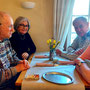18.03.2026 Hasselbach, Gaststätte "Zum Löwen": Gemütlicher Abschluss unserer Wanderungen.