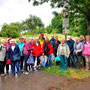 28.05.2025 Breckenheim - Rundweg - P1/P2: Gemeinsames Gruppenfoto vor der Trennung von P1 und P2.