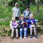 11.06.2025 Rundweg Kleiner Feldberg - P3: Gruppenfoto auf der Runde um den Kleinen Feldberg.
