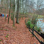 08.01.2025 Rundweg Bad Camberg (über Alsdorfer Weiher) - P1: Ankunft am Alsdorfer Weiher.