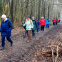 26.02.2025 Rundweg Heftricher Moor - P1/P2: Auf dem Weg zum Angelteich des ASV Eppstein.