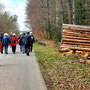 01.04.2026 Kesselbach-Limbach - P1: Auf dem Weg "Am Hümes" nach Limbach.