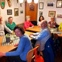 27.03.2024 Naurod: Gemütlicher Abschluss unserer Wanderung im Restaurant "Zum Weißen Roß" in Naurod.