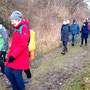 29.01.2025 Rundweg Parkplatz Eisersbach B417 - P1: Hinunter nach Oberlibbach.