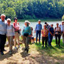 21.05.2025 Rundweg Theißtal - P1: Gruppenfoto am Waldsee