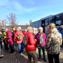 28.02.2024 Rundweg-Rauenthal - LadArt Eselspfad P2:Beginn der Wanderung am Weingut Rußler