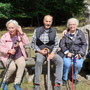 30.07.2025 Rundweg Riedelbach - P3: Die kleine Gruppe in der Riedelbacher Heide.