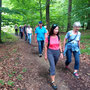 23.07.2025 Escher Kopf-Walsdorf - P1: Ein kurzes Stück geht es durch den Wald in Richtung Walsdorf.