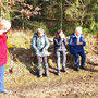26.02.2025 Rundweg Heftricher Moor - P1: Einen Moment lang wird die Sonne genossen.