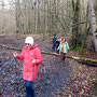 26.02.2025 Rundweg Heftricher Moor - P1: Aber von Hindernissen bleiben wir weiterhin nicht verschont.