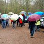 25.03.2026 Rundweg Auf der Schanz: Treffpunkt der Wanderinnen und Wanderer auf dem Parkplatz Zinsgraben an der L3023 zwischen Idstein und Heftrich.