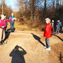 04.03.2026 Wilhelm-Kempf-Haus hinter Niedernhausen-Rambach - P1:  Verschnaufpause am Ende eines 600m langen Anstiegs mit 50 m Höhenunterschied.