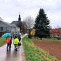 11.03.2026 Rundweg Esch-Bermbach - P1: Kurz vor Esch mit Blick auf die ev. Kirche.
