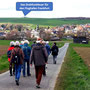 01.04.2026 Kesselbach-Limbach - P1: Auf dem Weg hinunter nach Limbach mit Blick auf das Drehpunktfeuer für den Flughafen Frankfurt im Hintergrund.