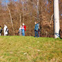 04.03.2026 Wilhelm-Kempf-Haus hinter Niedernhausen-Rambach - P1:  Fotostopp am historischen Portalbauwerk des Kellerskopfstollens.