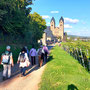 01.10.2025 Niederwalddenkmal-Rüdesheim - P1: Ankunft am Kloster Hildegardis.