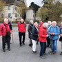 01.04.2026 Hofgut Hühnerkirche-Limbach - P3: Noch ein kurzer Plausch mit Wanderführerin Christa.